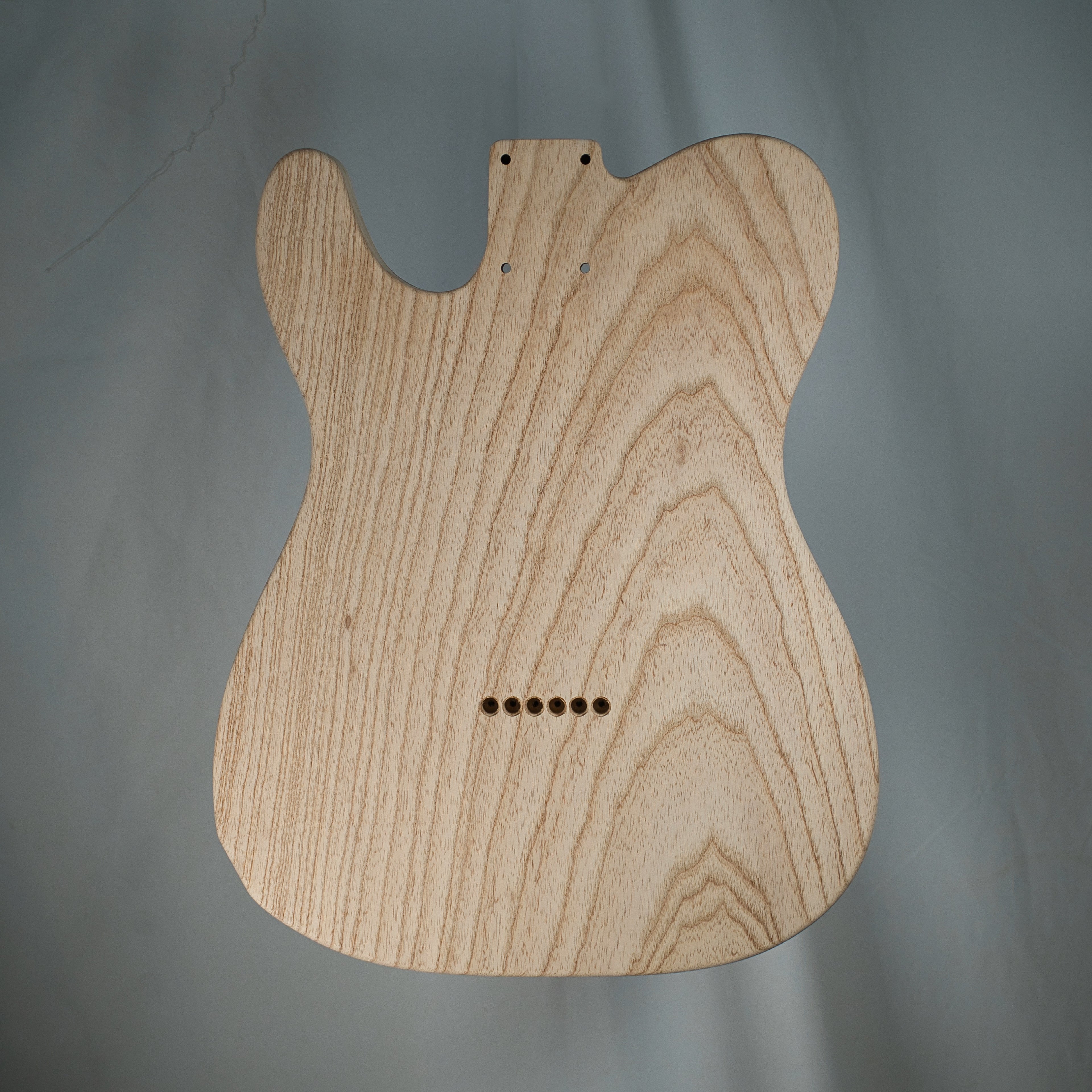 Paulownia Tele Guitar Body with Swamp Ash Top and Back Laminate