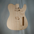 Paulownia Tele Guitar Body with Swamp Ash Top and Back Laminate