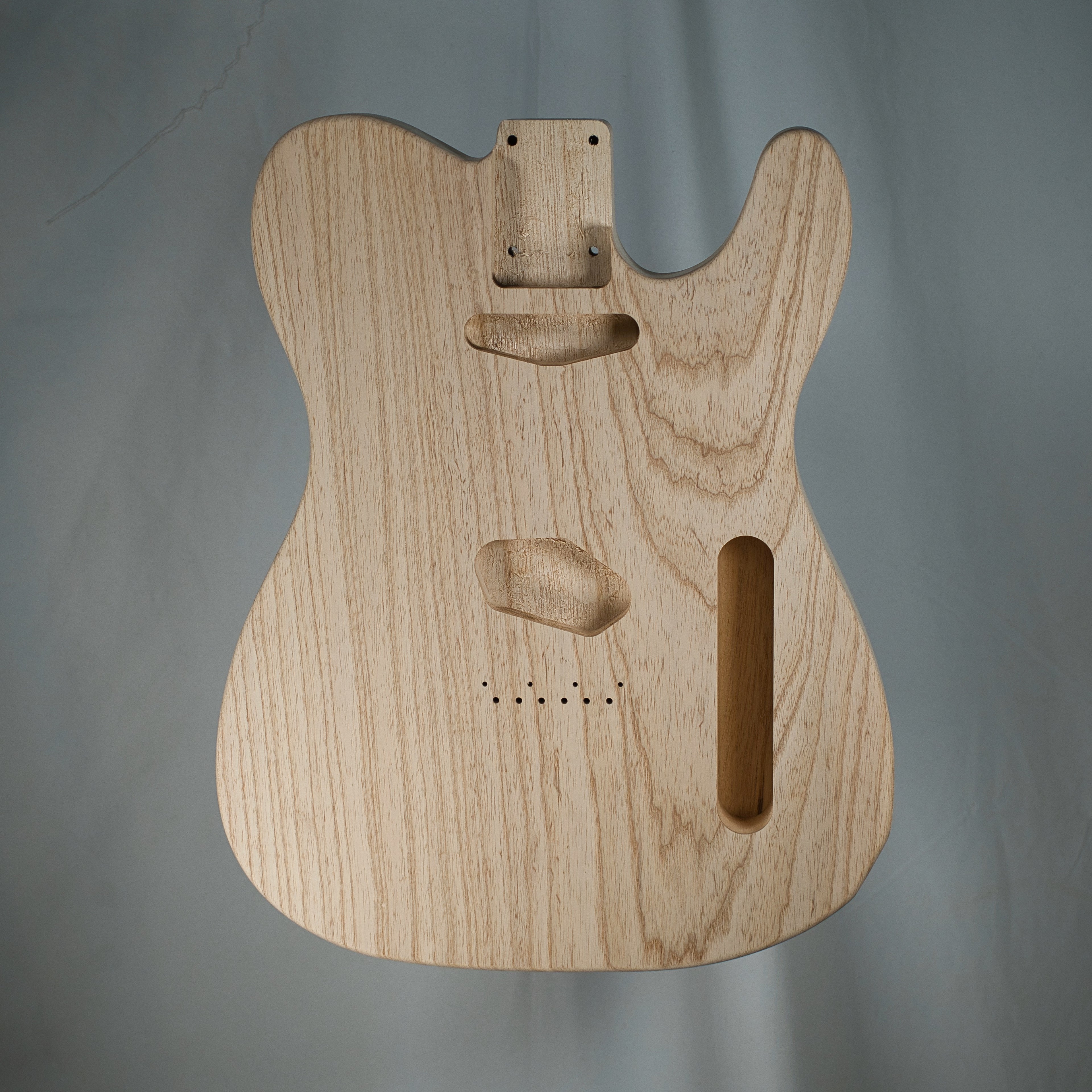 Paulownia Tele Guitar Body with Swamp Ash Top and Back Laminate