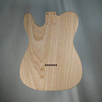 Paulownia Tele Guitar Body with Swamp Ash Top and Back Laminate