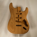 Roasted Swamp Ash Strat Guitar Body