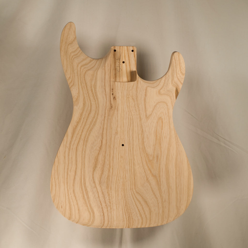 Swamp Ash/Swamp Ash Carved Top Dinky Strat Guitar Body