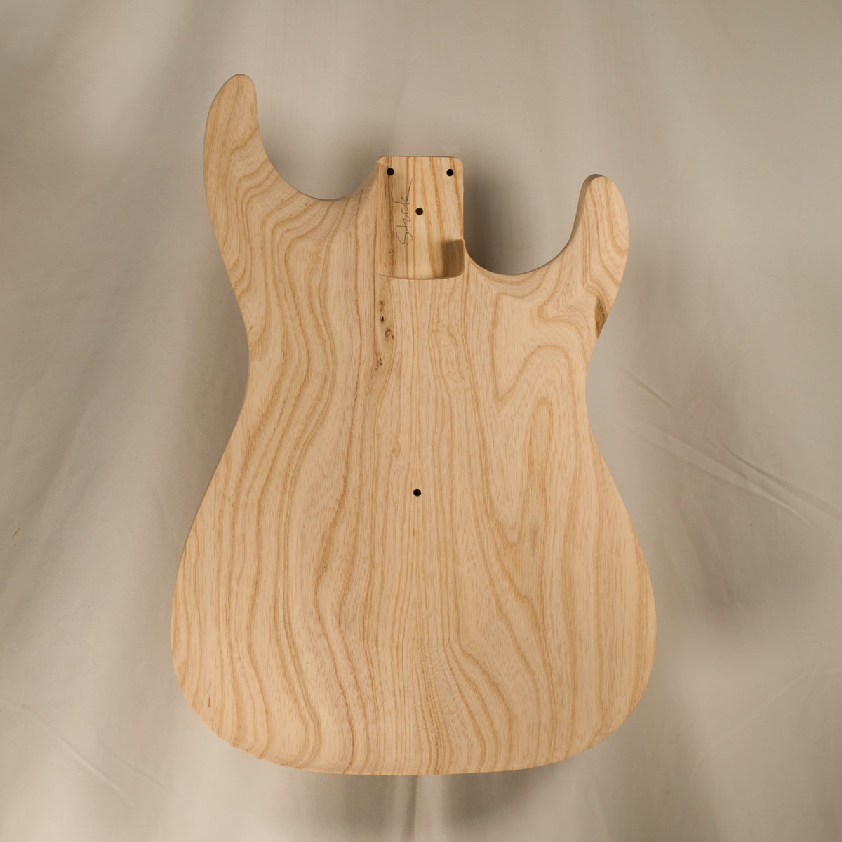 Swamp Ash/Swamp Ash Carved Top Dinky Strat Guitar Body