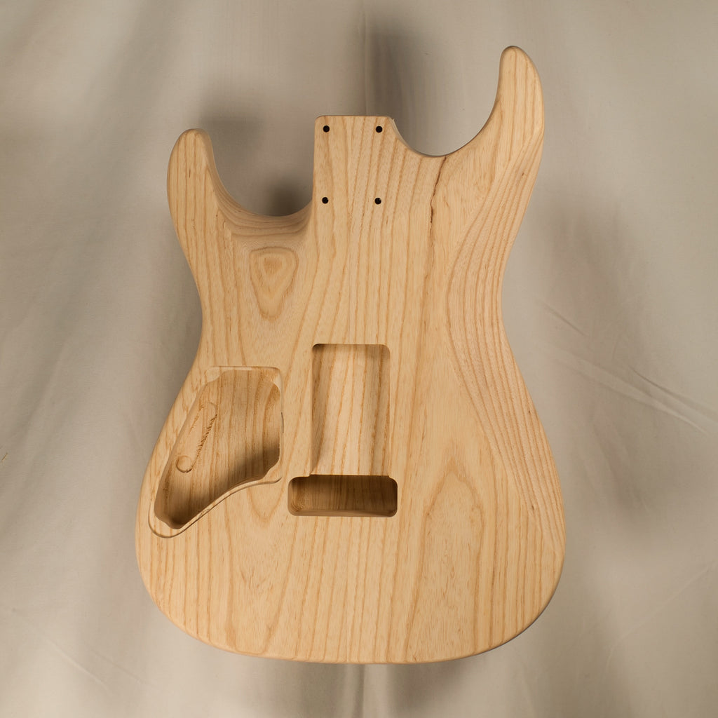 Swamp Ash/Swamp Ash Carved Top Dinky Strat Guitar Body