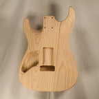 Swamp Ash/Swamp Ash Carved Top Dinky Strat Guitar Body
