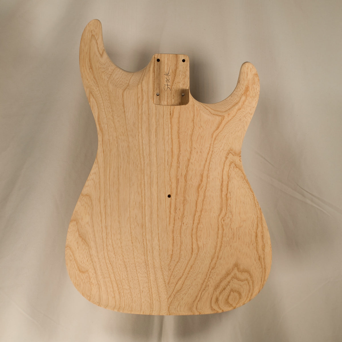 Swamp Ash/Swamp Ash Carved Top Dinky Strat Guitar Body