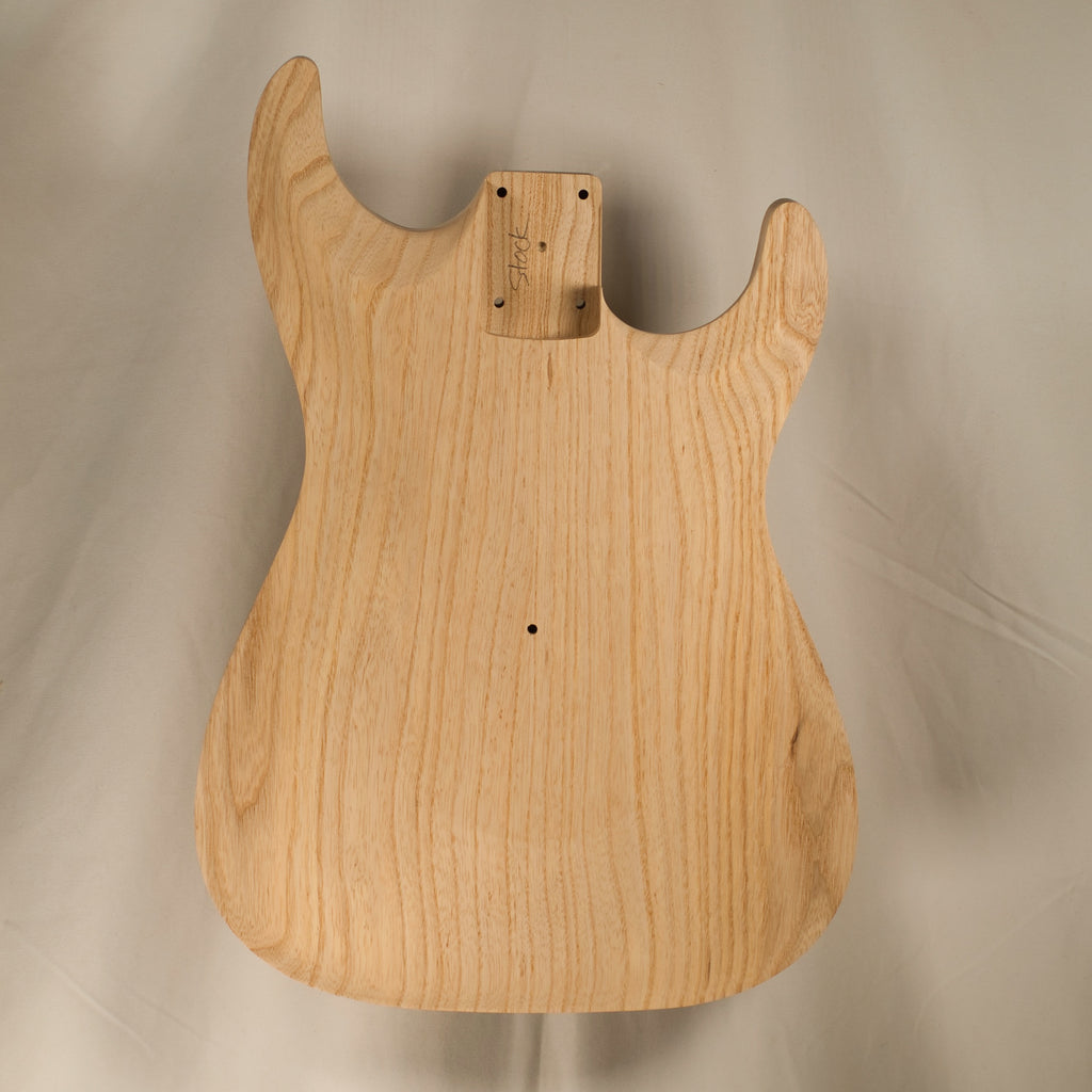 Swamp Ash/Swamp Ash Carved Top Dinky Strat Guitar Body