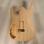 Swamp Ash/Swamp Ash Carved Top Dinky Strat Guitar Body