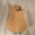 1PC Mahogany/Alder Carved Top Dinky Strat Guitar Body