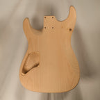 Alder/Alder Carved Top Dinky Strat Guitar Body