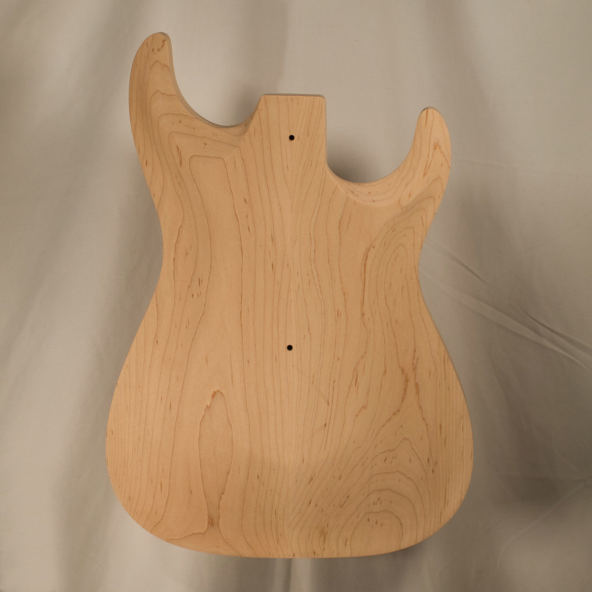 Alder/Alder Carved Top Dinky Strat Guitar Body