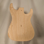 Alder/Swamp Ash Carved Top Dinky Strat Guitar Body