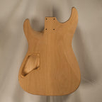 Alder/Maple Carved Top Dinky Strat Guitar Body