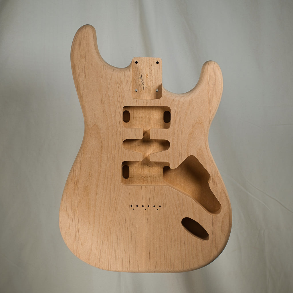 Chambered Alder Strat Guitar Body