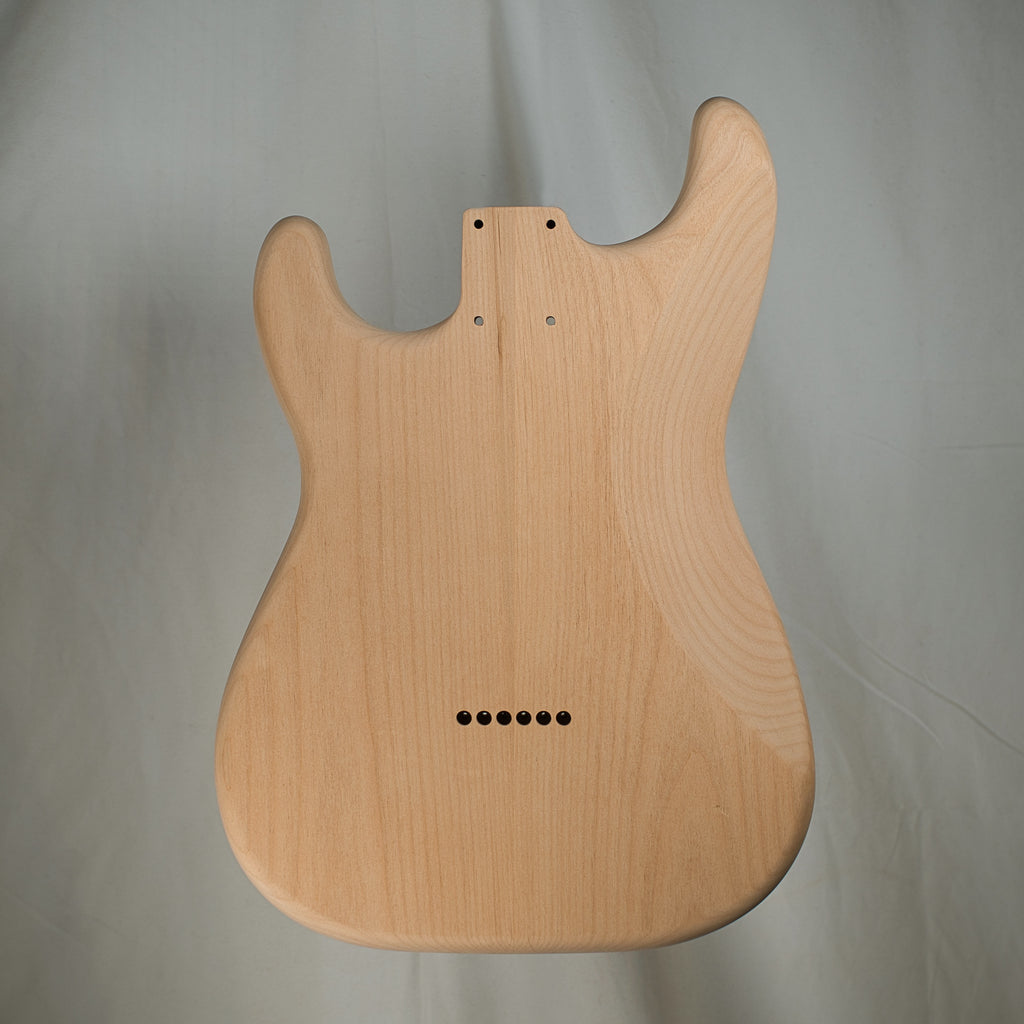 Chambered Alder Strat Guitar Body