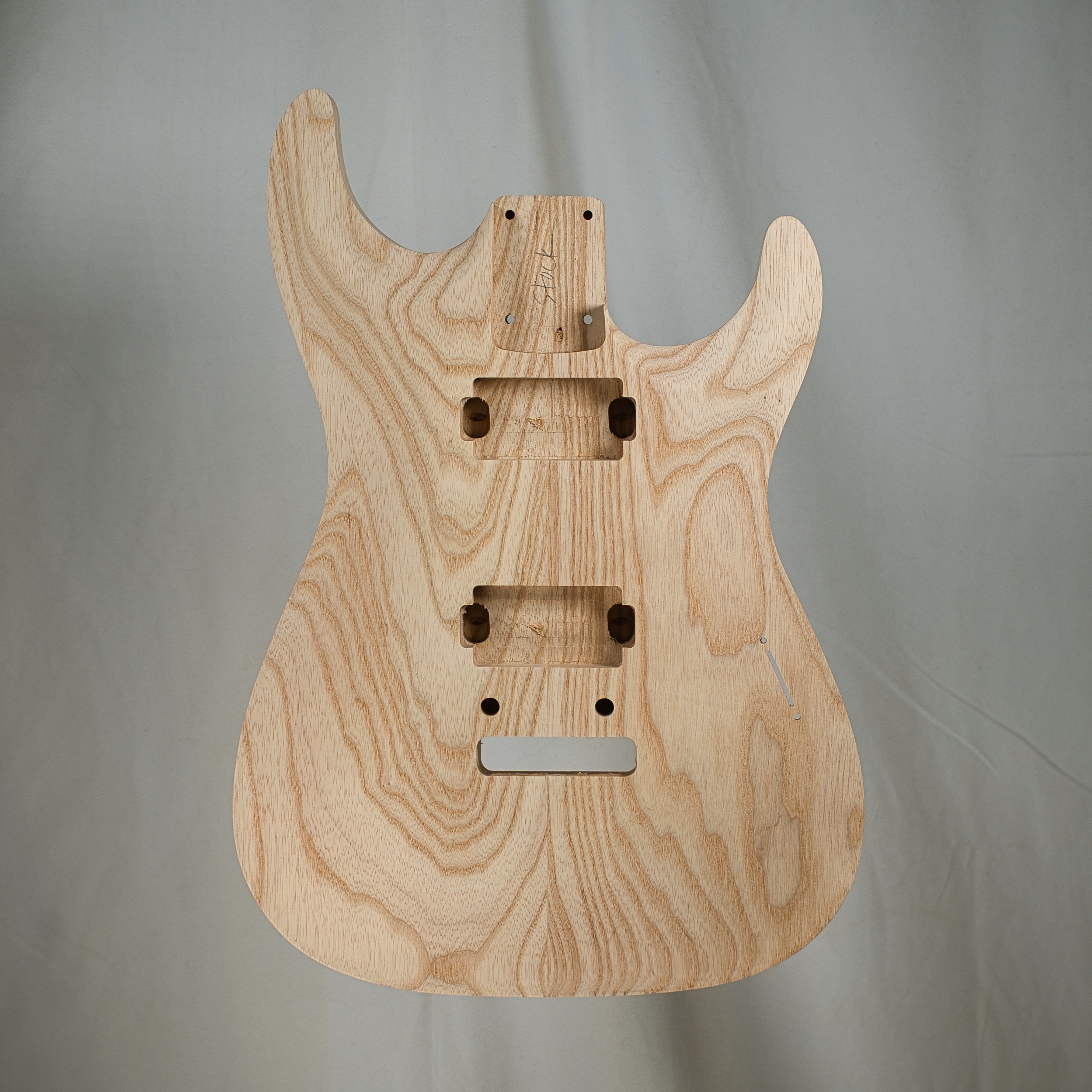Swamp Ash Dinky Strat Carve Top Guitar Body
